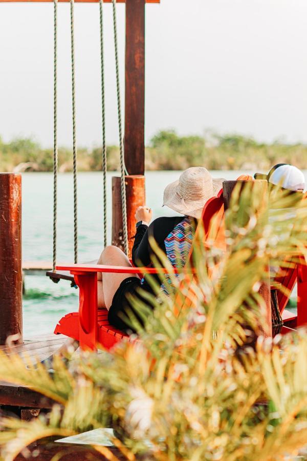 Hotel Blue Bird Bacalar Exterior foto